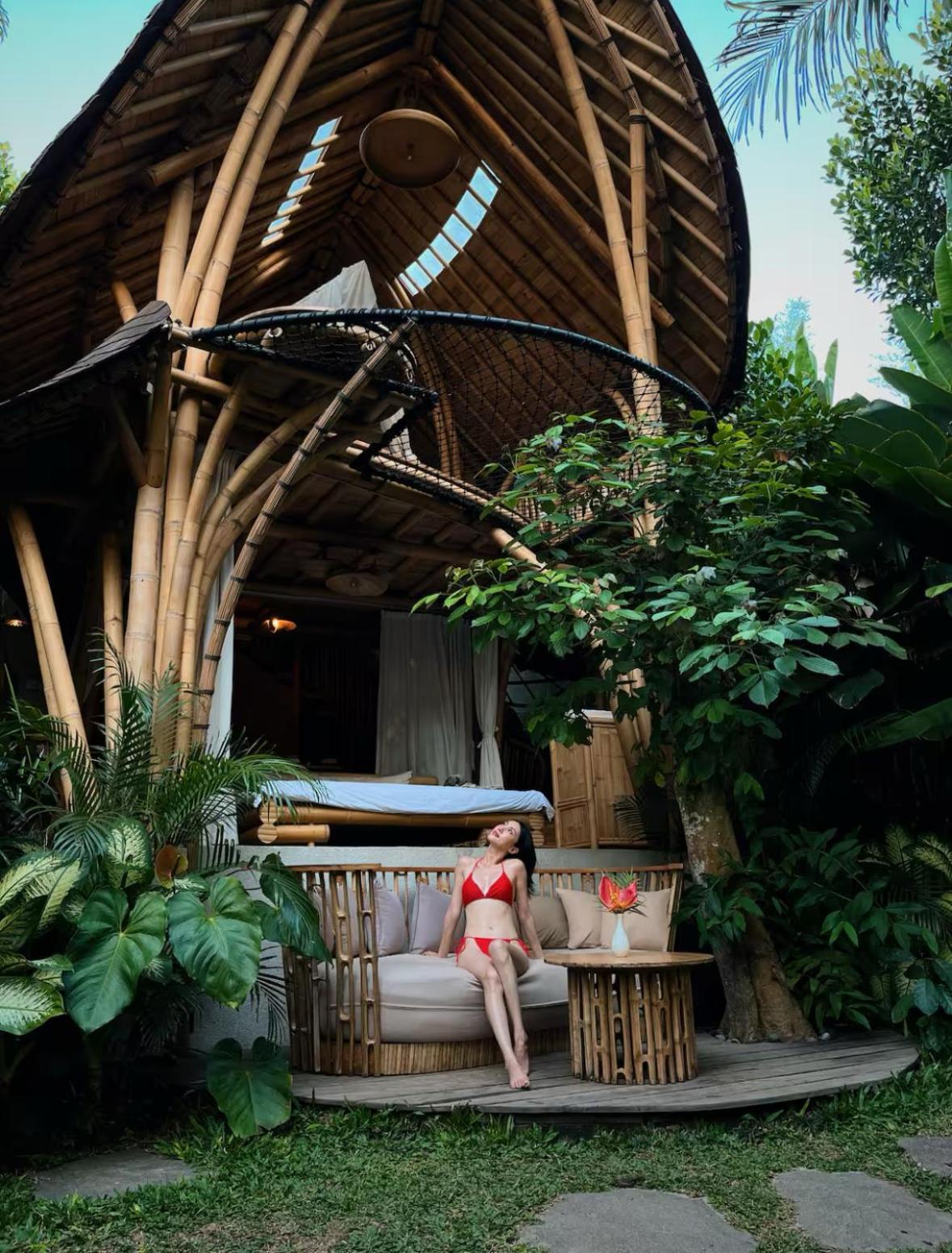 Wahem Eco Bamboo - Magical Bamboo House Ubud Bali Villa Ngoại thất bức ảnh