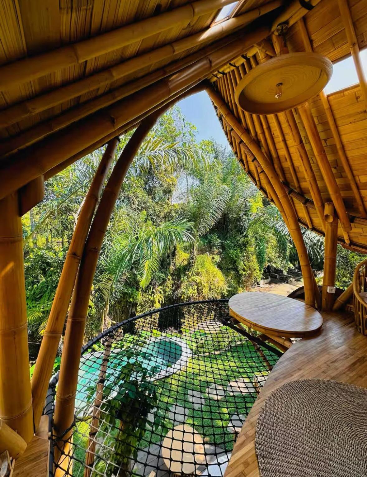 Wahem Eco Bamboo - Magical Bamboo House Ubud Bali Villa Ngoại thất bức ảnh