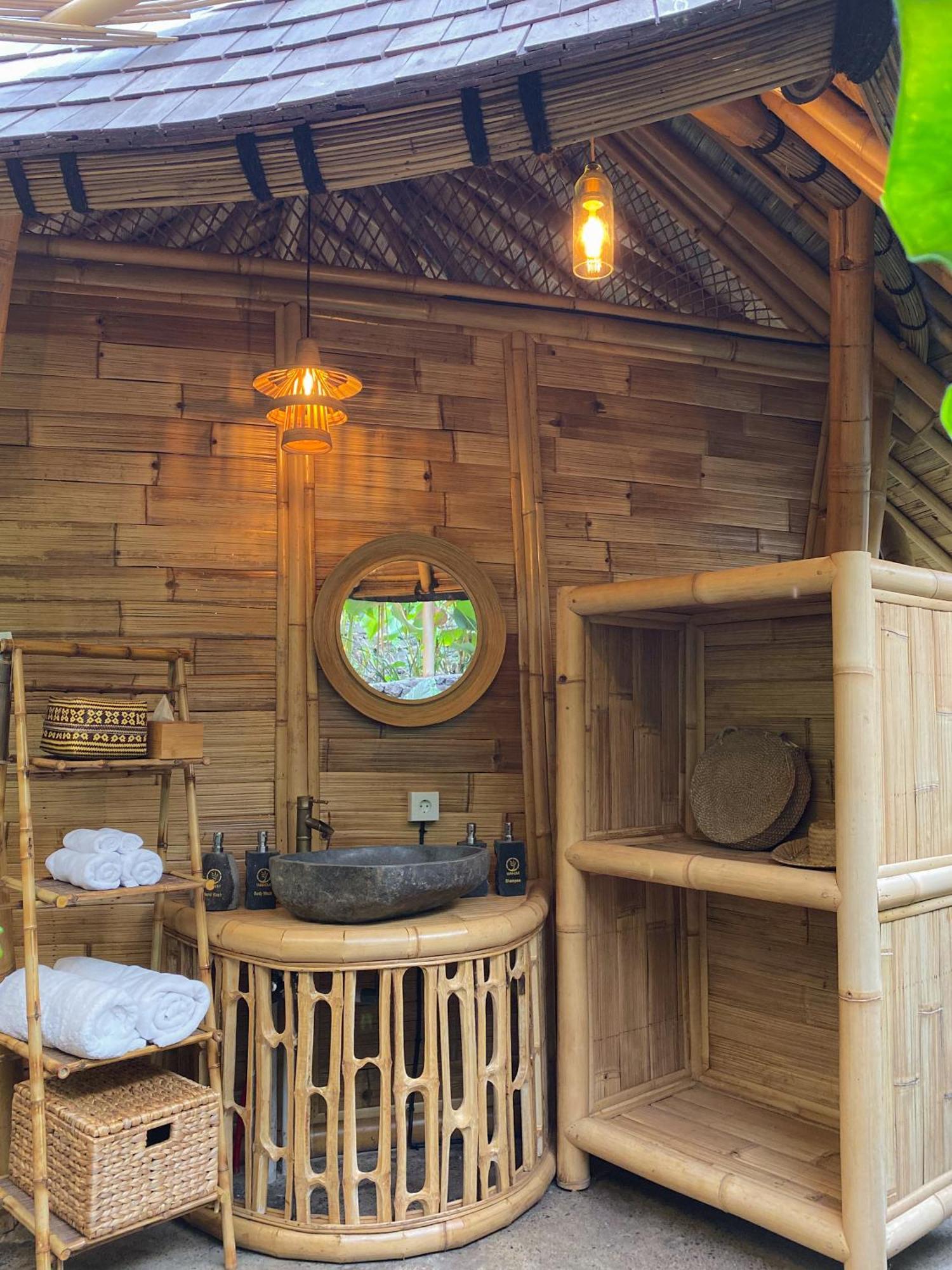 Wahem Eco Bamboo - Magical Bamboo House Ubud Bali Villa Ngoại thất bức ảnh