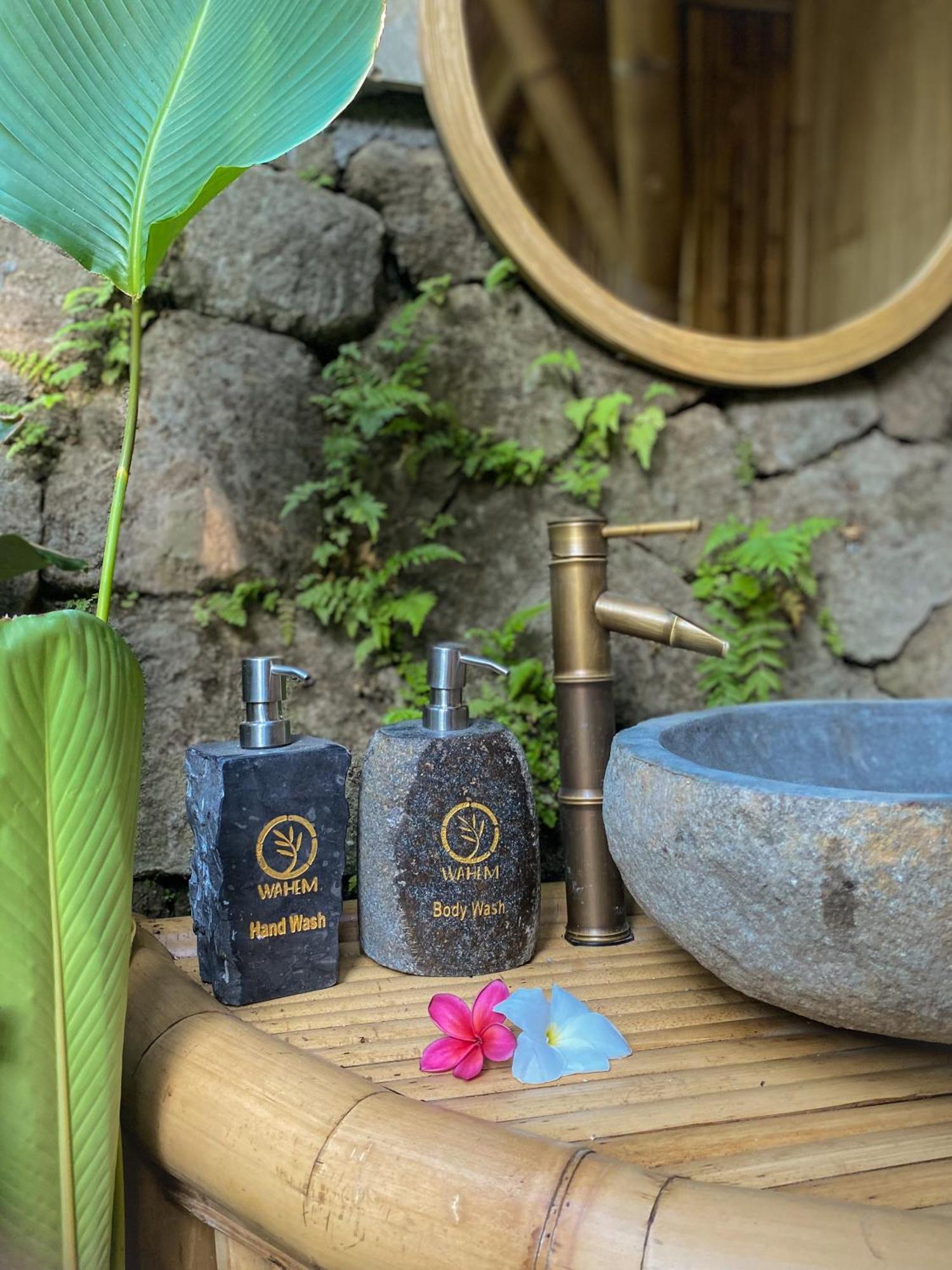 Wahem Eco Bamboo - Magical Bamboo House Ubud Bali Villa Ngoại thất bức ảnh