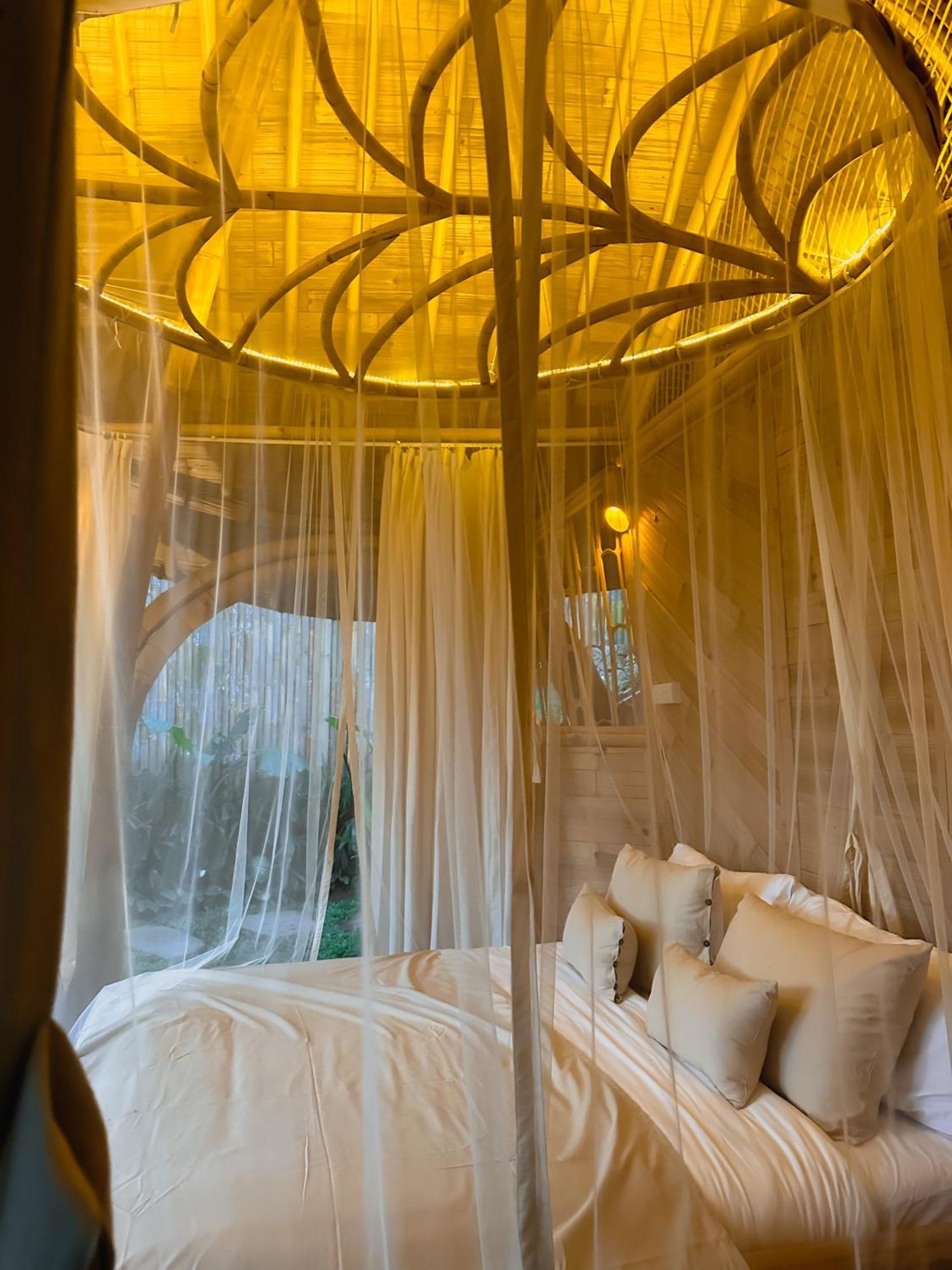 Wahem Eco Bamboo - Magical Bamboo House Ubud Bali Villa Ngoại thất bức ảnh