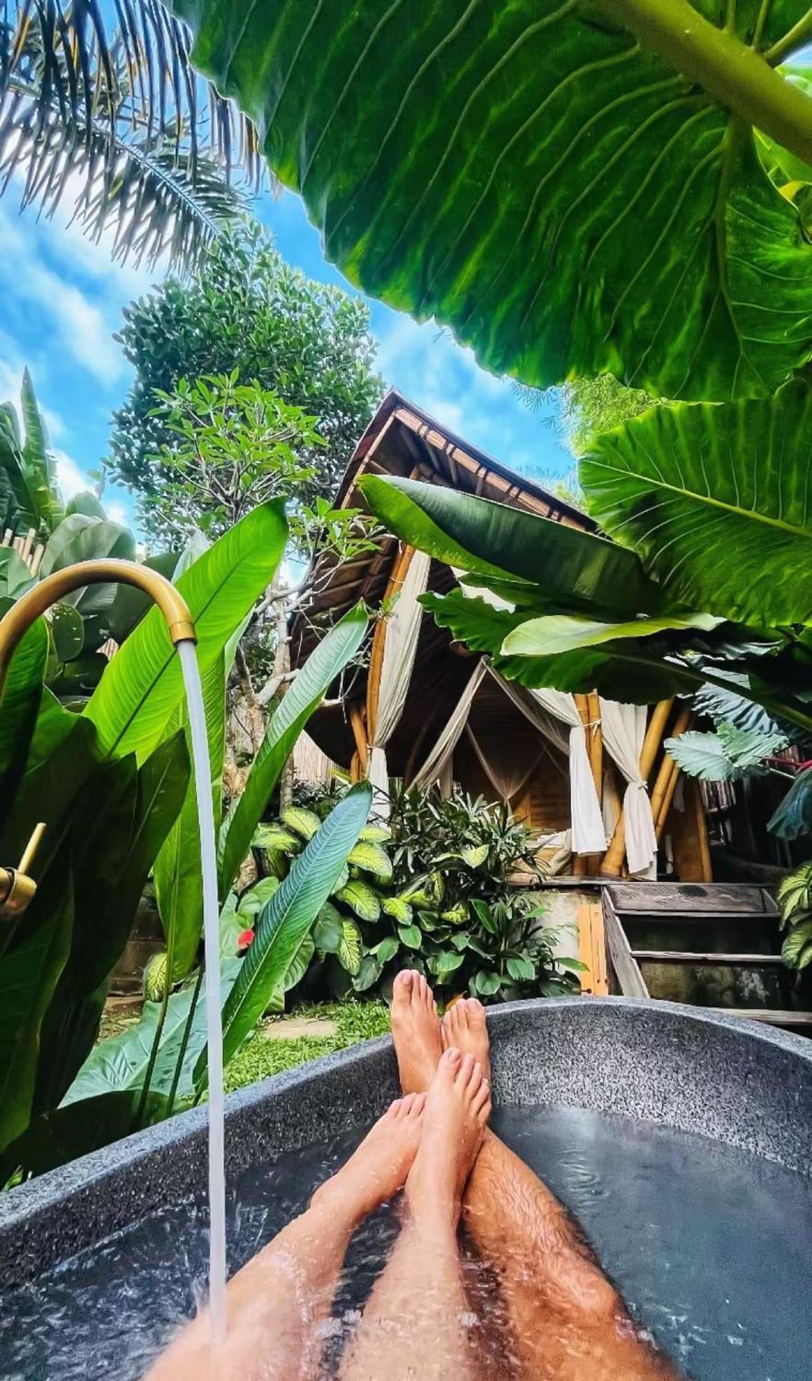 Wahem Eco Bamboo - Magical Bamboo House Ubud Bali Villa Ngoại thất bức ảnh