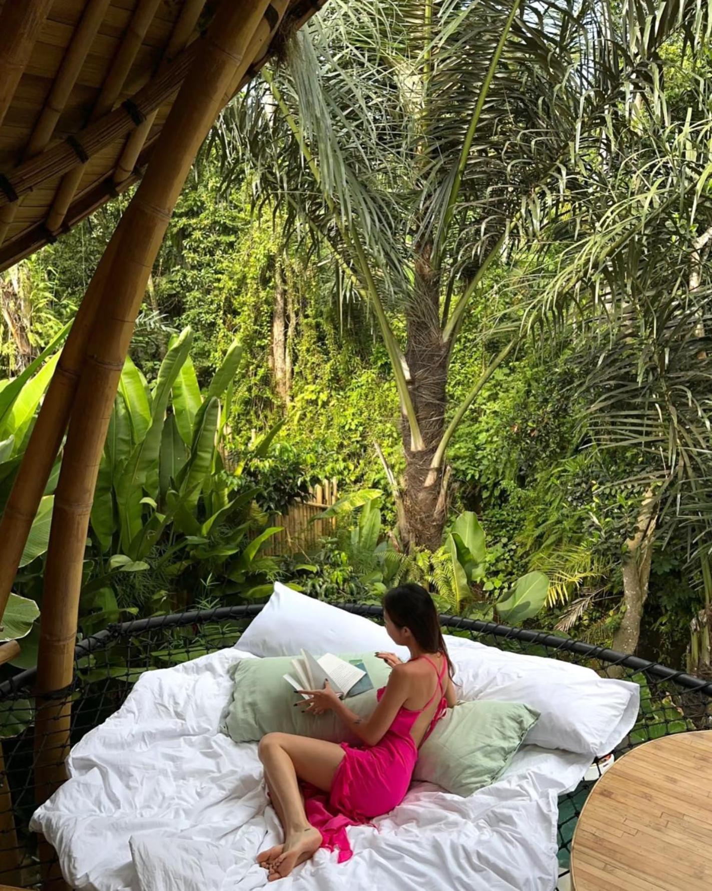 Wahem Eco Bamboo - Magical Bamboo House Ubud Bali Villa Ngoại thất bức ảnh
